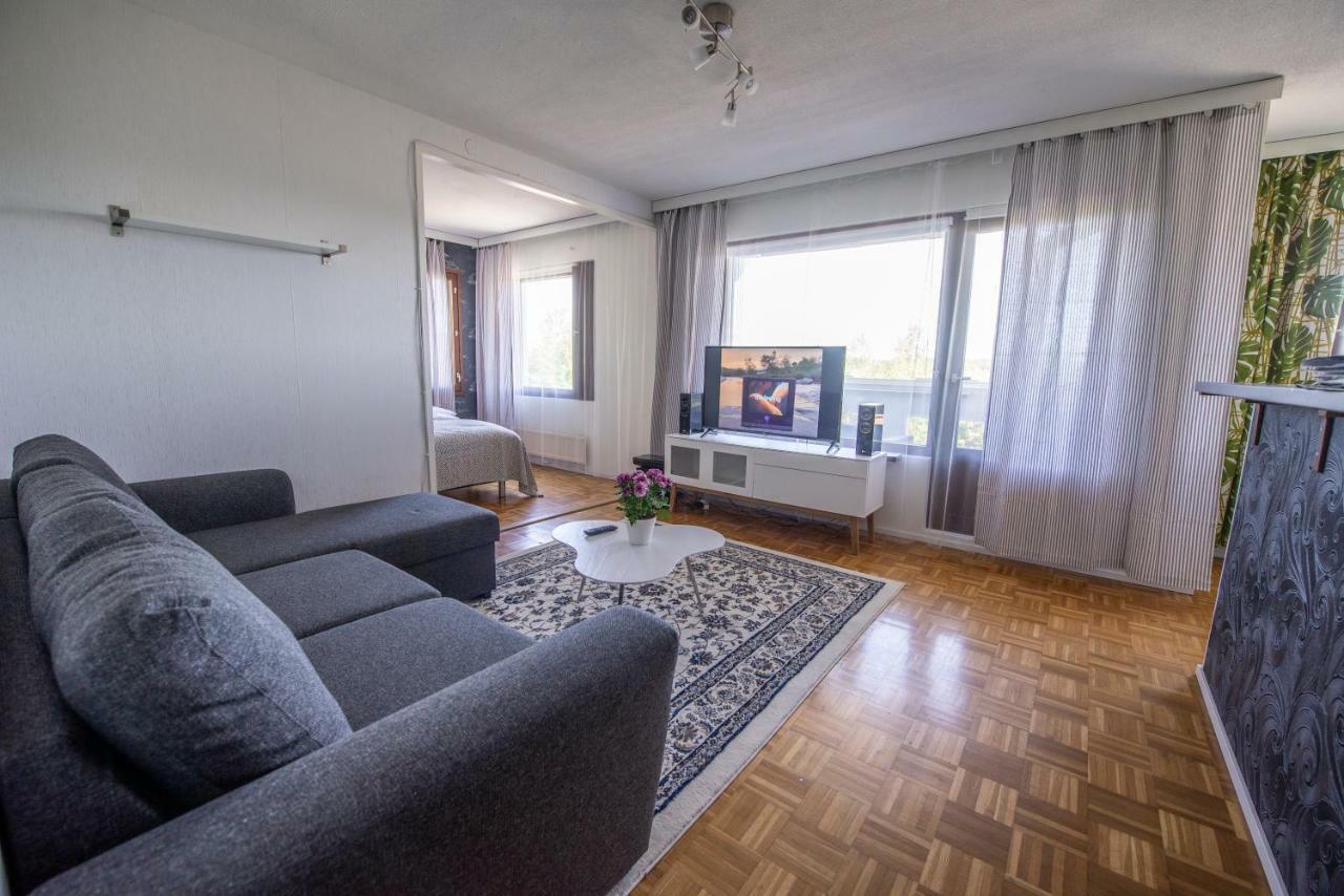 Mikkeli Citycenter Apartment With Sauna 外观 照片